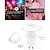 ieftine Becuri Globe LED-becuri cu spot cu led gu10 5w schimbătoare de culoare cu telecomandă rgb alb memorie iluminare ambientală