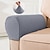 cheap Sofa Seat &amp; Armrest Cover-Armrest Covers for Chairs and Sofas Couch Arm Covers for Sofa Spandex Jacquard Armrest Covers Anti-Slip Furniture Protector Washable Armchair Slipcovers for Recliner Set of 2