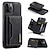 baratos Capas para iPhone-telefone Capinha Para Apple iPhone 15 Pro Max Plus iPhone 14 Pro Max Plus 13 12 11 Mini X XR XS 8 7 Capa para Cartão Wallet Magnética Couro Slots de suporte de cartão Cor Sólida Couro PU