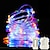 olcso LED szalagfények-led kötél lámpák led zsinór lámpák kültéri vízálló ip65 karácsonyi tündérlámpák 30m-300led 22m-200led 12m-100led 7m-50 led 8 üzemmód elemes fényerőszabályzó/időzítő távirányítóval bulihoz