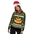 economico Felpe &amp; Cappucci-Pupazzo di neve Maglione di Natale Felpa con cappuccio Maglione Felpa divertente di Natale Per uomo Per donna Natale Stampa 3D Fantasia/motivo Adulti Natale Carnevale Mascherata Vigilia di Natale