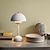 voordelige tafel &amp; vloerlamp-moderne bud macaron tafellamp, nordic eenvoudige oplaadbare touch bedlamp, denemarken designer creatieve paddestoel thuis slaapkamer nachtlampje