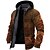 cheap Men&#039;s Hoodies &amp; Sweatshirts-Men&#039;s Tribal Print Sherpa Fleece Jacket