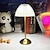 billiga Bordslampor-led bordslampa uppladdningsbar restaurangbar vintage med usb-laddningsport för sovrumshem med dimmerbelysning