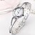 cheap Quartz Watches-Quartz Watch for Women&#039;s  Analog Quartz Casual Fashion Rhinestone Watches Luxury Brand Stainless Steel Bracelet Watches Ladies Quartz Dress Watches