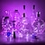 זול חוט נורות לד-אור בקבוק יין עם פקק LED אורות מחרוזת סוללה כולל אורות פיות זר מסיבת חג המולד קישוט בר חתונה 5/10/20/30/100 יחידות