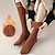 Χαμηλού Κόστους κάλτσες9-Γυναικεία Κάλτσες Μέχρι το Γόνατο Σπίτι Δώρο Καθημερινά Συμπαγές Χρώμα Ρετρό Πολυεστέρας Πλεκτό Δουλειά Επίσημο Καθημερινό Ζεστό Ελαστικό 1 ζευγάρι