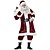 cheap Christmas Costumes-Santa Suit Santa Claus Costume Outfit Santa Clothes Men&#039;s Cosplay Costume Christmas New Year Masquerade Adults&#039; Top Pants Glove Hat