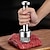 Χαμηλού Κόστους Εργαλεία Κρέατος-304 από ανοξείδωτο χάλυβα χαλαρή βελόνα κρέατος μπριζόλα βελόνα πόρπη κρέας ψητό κρέας γραβάτα κρέας τρυφερό κρέας σπασμένο τένοντα τεχνούργημα μπριζόλα σφυρί εργαλείο
