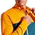 voordelige Heren shirts-21Grams Voor heren Wielrenshirt Lange mouw Fietsen Shirt Kleding Bovenlichaam met 3 achterzakken Bergracen Wegwielrennen Ademend Sneldrogend Vochtregelerend Reflecterende strips Zwart Groen Geel