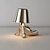 cheap Table&amp;Floor Lamp-Touch LED Table Lamp, Modern Thinker Decorative Lamp LED Rechargeable Desk Lamp,Golden Little Man USB Desk Lamp, Night Light for Bedroom, Study, Living Room, Bedside Table, Bar, Restaurant
