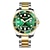 levne Quartz hodinky-Muži Křemenný Náramkové hodinky Kalendář Svítící Nerez Hodinky