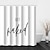 cheap Shower Curtains-Rae Dunn Shower Curtain,Number Letter Simple Style Bathroom Waterproof Shower Curtain Home Bathroom Decoration Including Hook