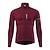 voordelige Herenjassen &amp; Gilets-wosawe thermische winter fietsjack voor heren fleece voering jersey met lange mouwen winddicht running riding ciclismo fietskleding