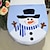 cheap Christmas Bath-Christmas Snowman Toilet Seat Cover, Christmas Snowman Lid Novelty Design Single Toilet Cover Xmas Bathroom Decoration Light Blue Christmas Toilet Lid,Tank Covers