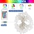 cheap LED String Lights-10M RGB Globe String Lights,USB Powered 16 Color Change with 24-Key Remote Control, Acrylic Bubble Spheres for Christmas Creative Holiday &amp; Party Decor