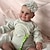 cheap Reborn Doll-20 inch Reborn Baby Doll Full Body Silicone Waterproof Reborn Maddie Doll Hand-Detailed Painting with Visible Veins Lifelike 3D Skin Tone