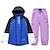 Недорогие женская активная верхняя одежда-новый лыжный костюм мужской и женский зимний открытый однобортный двойной лыжный штаны ветрозащитный и брызгозащищенный, чтобы согреться