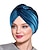 זול כובעים לנשים-בגדי ריקוד נשים חיג&#039;אב מוסלמי Bonnet בָּחוּץ בית יומי צבע אחיד / רגיל פּוֹלִיאֶסטֶר יום יומי יום יומי\קז&#039;ואל 1 pcs