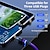 billige Mobiltelefonkabler-Multi opladningskabel 0,5 M (1.5Ft) 3,3 fod 6,6 fod USB A til Lightning / mikro / USB C 2.4 A Opladerkabel Hurtig opladning Nylon flettet 3 i 1 Magnetisk Til Samsung Xiaomi Huawei Tilbehør til