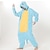 billiga Kigurumi-Vuxna Kigurumi-pyjamas Nattkläder Tecknat Figur Onesie-pyjamas Flanell Cosplay För Herr och Dam Karnival Pyjamas med djur Tecknad serie
