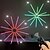 Χαμηλού Κόστους Φωτιστικά Λωρίδες LED-rgb πυροτεχνήματα led φωτάκια όνειρο χρώμα χριστουγεννιάτικα λαμπάκια 96leds 18 τρόποι φώτα πυροτέχνημα με τηλεχειριστήριο φώτα starburst για διακόσμηση κρεβατοκάμαρας Χριστουγεννιάτικο πάρτι μπαρ τοίχου κοιτώνα