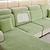 abordables Funda para asientos y reposabrazos de sofá-Funda elástica para cojín de asiento de sofá, funda elástica para sofá seccional, sillón de dos plazas, 4 o 3 plazas, en forma de L, sólida, suave, duradera, lavable