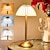 tanie Lampy stołowe-Led lampa stołowa ładowalna restauracja bar vintage z portem ładowania usb do sypialni oświetlenie domu ściemniacz;