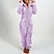 billige Bærbart tæppe-fleece s onesies bærbart tæppe dame jumpsuit varm romper nattøj i et stykke playsuit loungewear