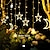 economico Strisce LED-stella luna luce della tenda luci della finestra a led 3.5m 120led con telecomando luci della stringa di ramadan eid decorazione di natale vacanza all&#039;aperto matrimonio capodanno decorazioni da giardino