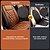 Недорогие Чехлы на автокресла-1 pcs Чехол для сидения автомобиля для Передние сиденья Задняя скамья Полный набор Удобный Комфортное прикосновение для Автомобиль