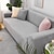 olcso Kanapéhuzat-sztreccs kanapé huzat vastagított plüss elasztikus szekcionált kanapé fotel 4 vagy 3 személyes l alakú szürke puha tartós mosható