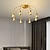 billige Sputnik Design-55 cm sirkel / rund design taklamper kobber formell stil vintage stil moderne stil moderne nordisk stil 220-240v