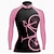 ieftine Tricouri pentru femei-21Grams Pentru femei Jersey de ciclism Manșon Lung Bicicletă Topuri cu 3 buzunare spate Ciclism montan Ciclism stradal Respirabil Confortabil la umezeală Uscare rapidă Dungi reflectorizante Roșu