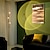 Недорогие настольная и торшер-светодиодный торшер минималистский креативный светодиодный свет и тень торшер гостиная диван лампа итальянская художественная проекция закат дизайнерский торшер