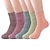 preiswerte Socken9-Damen Crew Socken Heim Arbeit Täglich Wolle Elasthan Nylon Basic Casual Klassisch warm halten 1 Paar