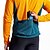 voordelige Heren shirts-21Grams Voor heren Wielrenshirt Lange mouw Fietsen Shirt Kleding Bovenlichaam met 3 achterzakken Bergracen Wegwielrennen Ademend Sneldrogend Vochtregelerend Reflecterende strips Zwart Groen Geel