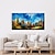 cheap Landscape Paintings-Handmade Oil Painting Canvas Wall Art Decoration Modern Colorful Mysterious Forest Landscape  for Home Decor Rolled Frameless Unstretched Painting