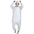 cheap Kigurumi Pajamas-Adults&#039; Kigurumi Pajamas Nightwear Unicorn Dog Character Onesie Pajamas Funny Costume Flannel Cosplay For Men and Women Carnival Animal Sleepwear Cartoon