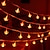 abordables Guirlandes Lumineuses LED-Guirlandes de lanterne rouge 6m 40led décor de bonne année lumières de noeud chinois décorations de mariage de chaîne décor de festival de printemps chinois