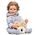 abordables Poupées rénovées-22 pouces 55 cm reborn bébé garçon corps complet en silicone souple toucher réel poupée yannik cadeaux idéaux pour enfants jouet de bain étanche