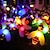 levne LED pásky-solární včelí světla venkovní voděodolná 12m-100led 7m-50led 6,5m-30led 8 režimů osvětlení zahradní dekorace světla vánoční večírek dovolená zahradní strom dekorace na terasu