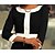 cheap Elegant Dresses-Women&#039;s Work Dress Sheath Dress Church Dress Mini Dress Black And White Print 3/4 Length Sleeve Winter Fall Spring Patchwork Elegant Crew Neck Office Date 2023 S M L XL 2XL 3XL