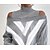 cheap Sweaters-Women&#039;s Pullover Sweater Jumper Crochet Knit Cold Shoulder Cropped Turtleneck Argyle Daily Stylish Casual Winter Fall Gray S M L