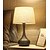voordelige tafel &amp; vloerlamp-nachtkastje lamp bureaulampen voor slaapkamer, minimalistische stof bureaulamp, bedlampje slaapkamer warm hotel studie tafellamp