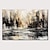 billige Abstrakte malerier-håndlavet oliemaleri lærred vægkunst indretning abstrakt kniv maleri landskab sort til boligindretning rullet rammeløs ustrakt maleri