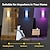 cheap Table&amp;Floor Lamp-LED Floor Lamp for Living Room Bedroom Smart Standing Lamp with Alexa Google Assistant App Remote Control Tall Modern Floor Lamp with Linen Lamp Shade 16 Million Colors Bulb Included