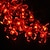 economico Strisce LED-luci di stringa di fiori di ciliegio luci di fiori 10m-60leds 16 colori a colori di commutazione stringa di luce di telecomando romantica lampada in silicone di ciliegio fata luci natalizie festa
