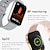 Χαμηλού Κόστους Smartwatch-έξυπνο ρολόι 1,6 ιντσών smartwatch fitness ρολόι τρεξίματος bluetooth χρονόμετρο βηματόμετρο δραστηριότητας παρακολούθηση ύπνου πιεσόμετρο συμβατό με android ios ip 67 γυναίκες άντρες υγειονομική περίθαλψη