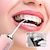 halpa Henkilökohtaiset suojatarvikkeet-vesilanka johdoton hampaiden suuhuuhtelulaite kannettava vesihammaslanka hampaille 220 ml irrotettavalla säiliöllä ladattava ipx7 vedenpitävä hampaiden puhdistusaine 3 tilalla 4 vinkkiä perhematkoille